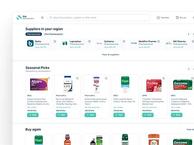 B2B marketplace app design b2b marketplace ui uiux ux web design