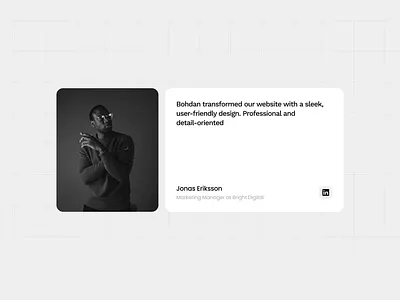 Testimonial Concept Design design illustration product design ui ux uxui