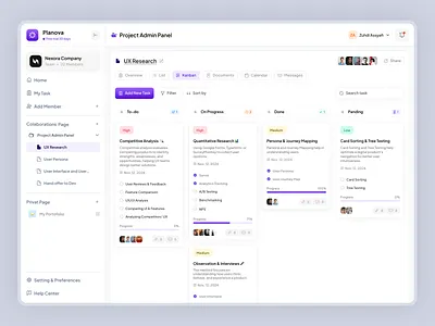Planova - Task Management branding dashboard dashboarddesign dashboardui design figma logo management taskbord taskmanagement ui uidesign uiux uiuxdesign ux uxdesign web webdesign website