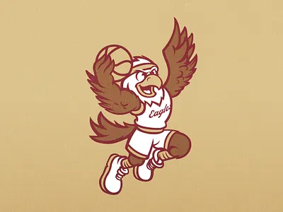 BC Ballin Baldwin baldwin basketball boston college boston college baldwin eagle eagles illustration