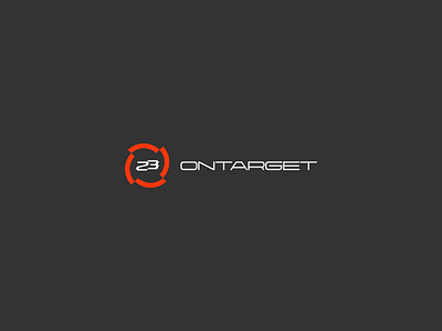 23ONTARGET - Logo Design 23 football logo design photography sport target