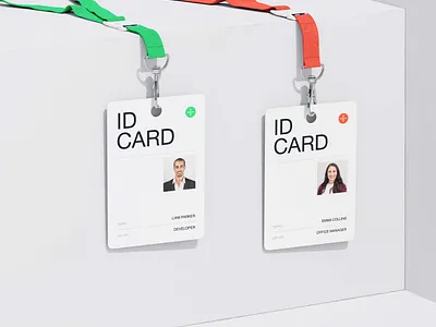 Branded ID Cards for Rapporto Tech 👨🏻‍💻👩🏼‍💻 apparel badge brandidentity branding business id corporate corporate branding corporate identity design designconsistency graphic design id card idcarddesign it company logo logotype mockup workplaceessentials