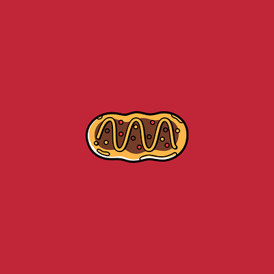 BeaverTails beavertails canada chocolate illustration nutella red