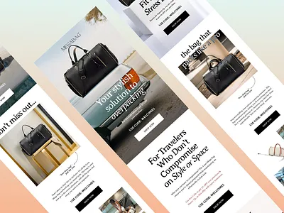 Megabag E-mail Redesign branding graphic design logo ui