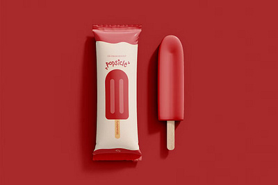 Ice Cream Popsicle Mockup chocolate cream cream popsicle mockup customizable customize dessert editable frozen fruit ice ice cream popsicle mockup mockup packaging popsicle popsicle mockup product psd stick strawberry template