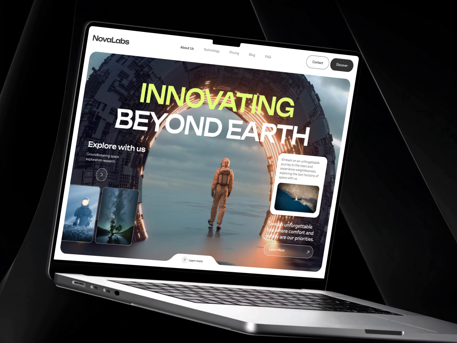 Example of Marketing Website Design + Development