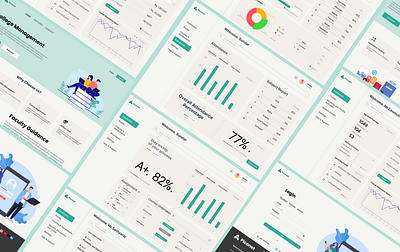 Piconet - College Management System activity admin college faculty login report student ui website