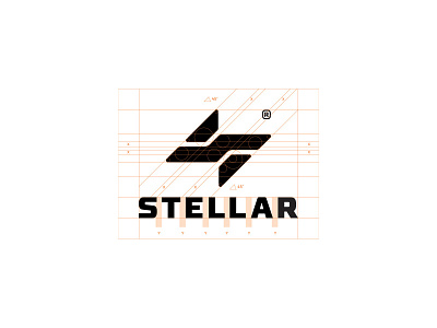 Stellar Logo Design Sketch design graphic design logo vector