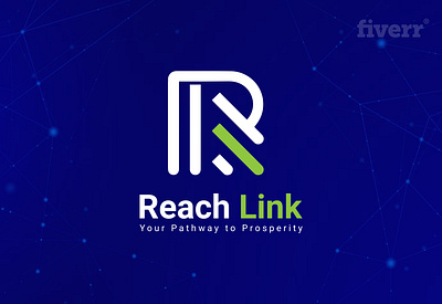 Rreach Link Logo design graphic design logo vector