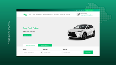 Cars in Saudi automotive car rental cars platform transportation ui ui design ux ux design