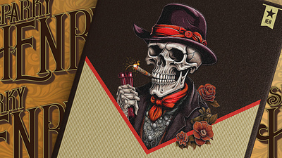 Nashville Chocolate | Food Brand bar branding character design chocolate classic cowboy creative design food gothic indian mood old west outlaw packaging skull style visual vitage western