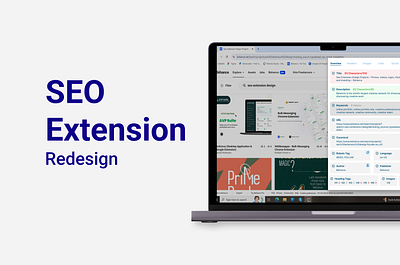 SEO Chrome Extension UIUX chrome extension chrome extension design chrome extension ui seo chrome extension seo chrome extension design seo uiux seo web design web extension web extension redesign