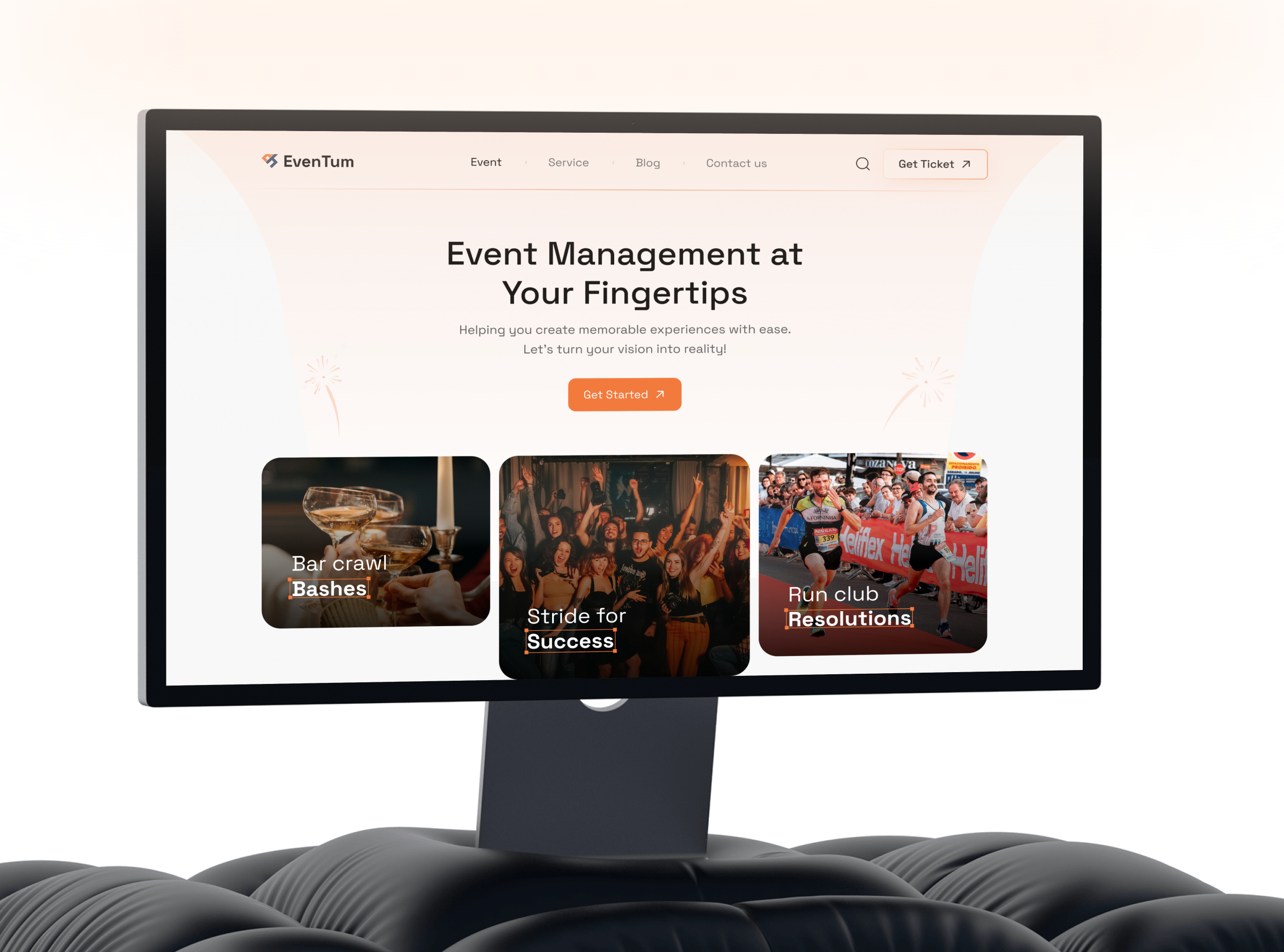 Example of Event Management Software (Full Project)