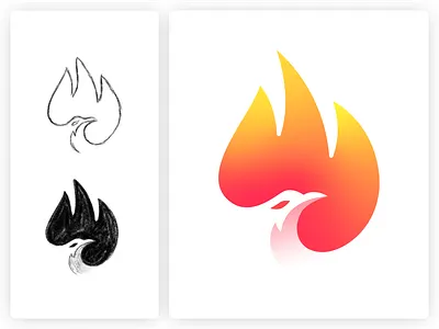 Phoenix & Fire Logo for Sale – Modern & Unique Brand Identity brand brand identity branding creative logo custom logo design firelogo icon illustration logo logo design minimalistlogo modern logo phoenix fire phoenix logo premium logo professional logo startup logo usiness logo