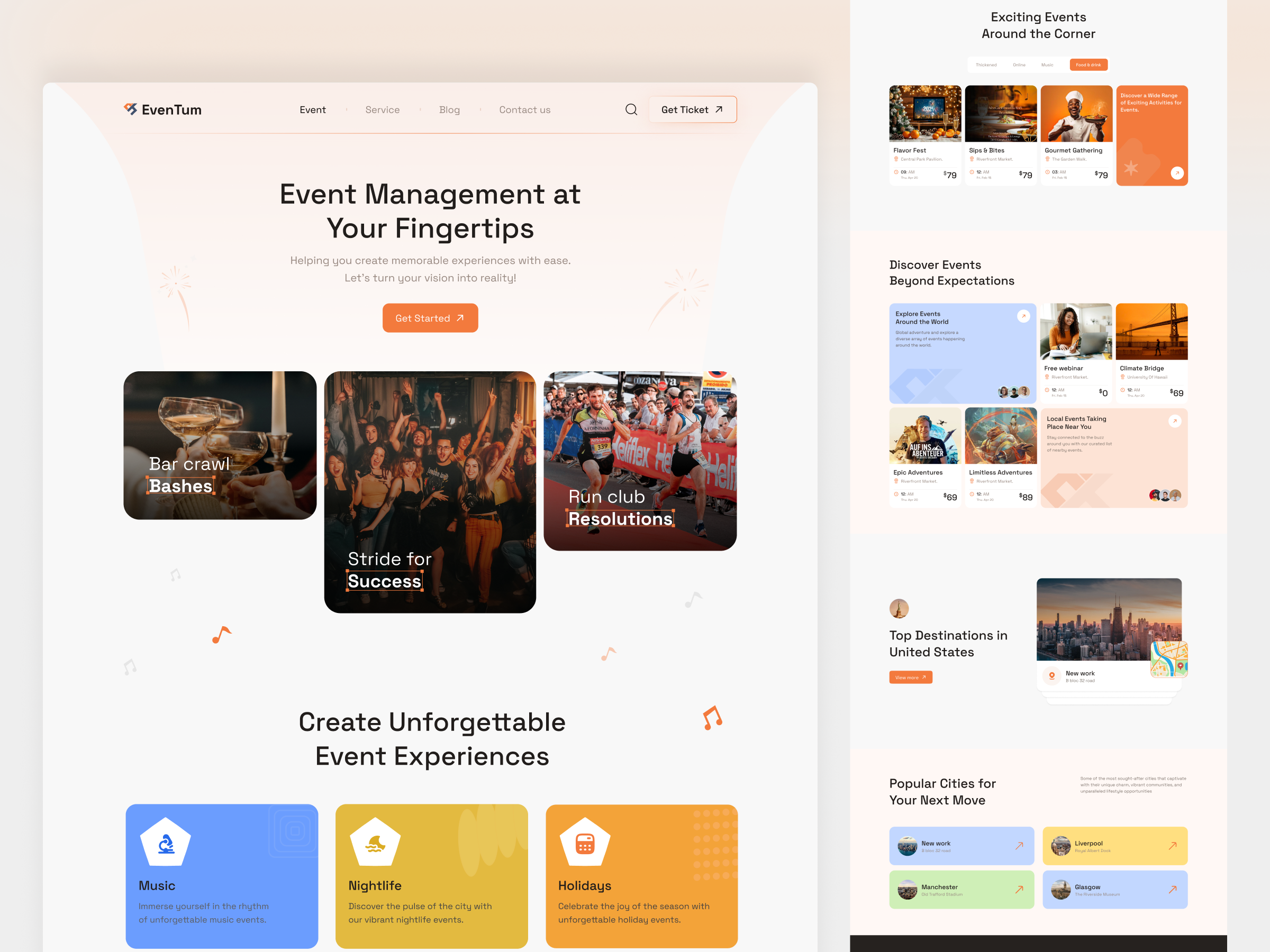 Example of Event Management Software (Full Project)