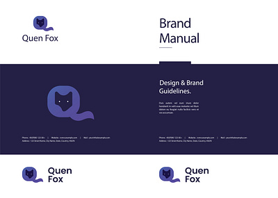 Minimalist Dark Modern Logo and Brand Identity Design dark