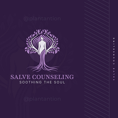 Salve Counseling graphic design logo