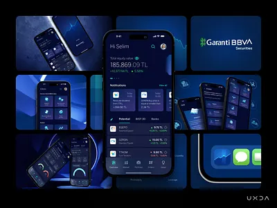 Rebuilding a Reliable Trading & Investing Platform banking bbva bento branding cx dark ui design etrader finance financial fintech garanti turkey ui user experience user interface ux