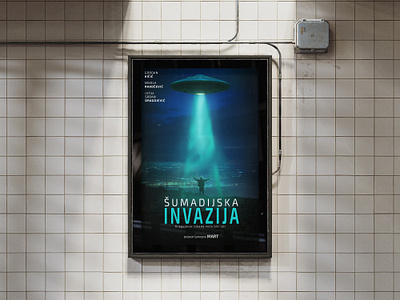 Sci-Fi Poster Design design graphic design photoshop post design poster sci fi