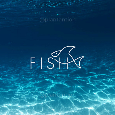 Fish graphic design logo