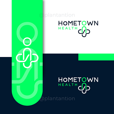 Hometown Health graphic design logo