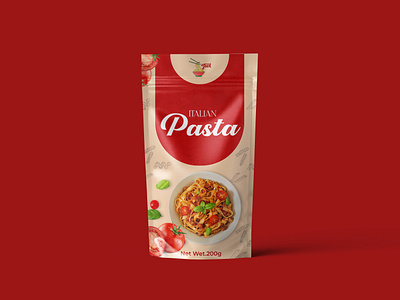 Italian Pasta Packaging Design branding design food foodpackaging italian label packaging packagingdesign pasta pouchpackaging productdesign