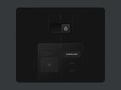 Unlock – Illustration branding clean dark dark mode dark theme design illustration minimal ui ui design unlock ux ux design web design