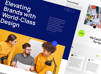 UXNova Design Agency Landing Page agency website branding design design agency design agency brnading design work flat graphic design landing page ui uiux web agency web application website wed design services