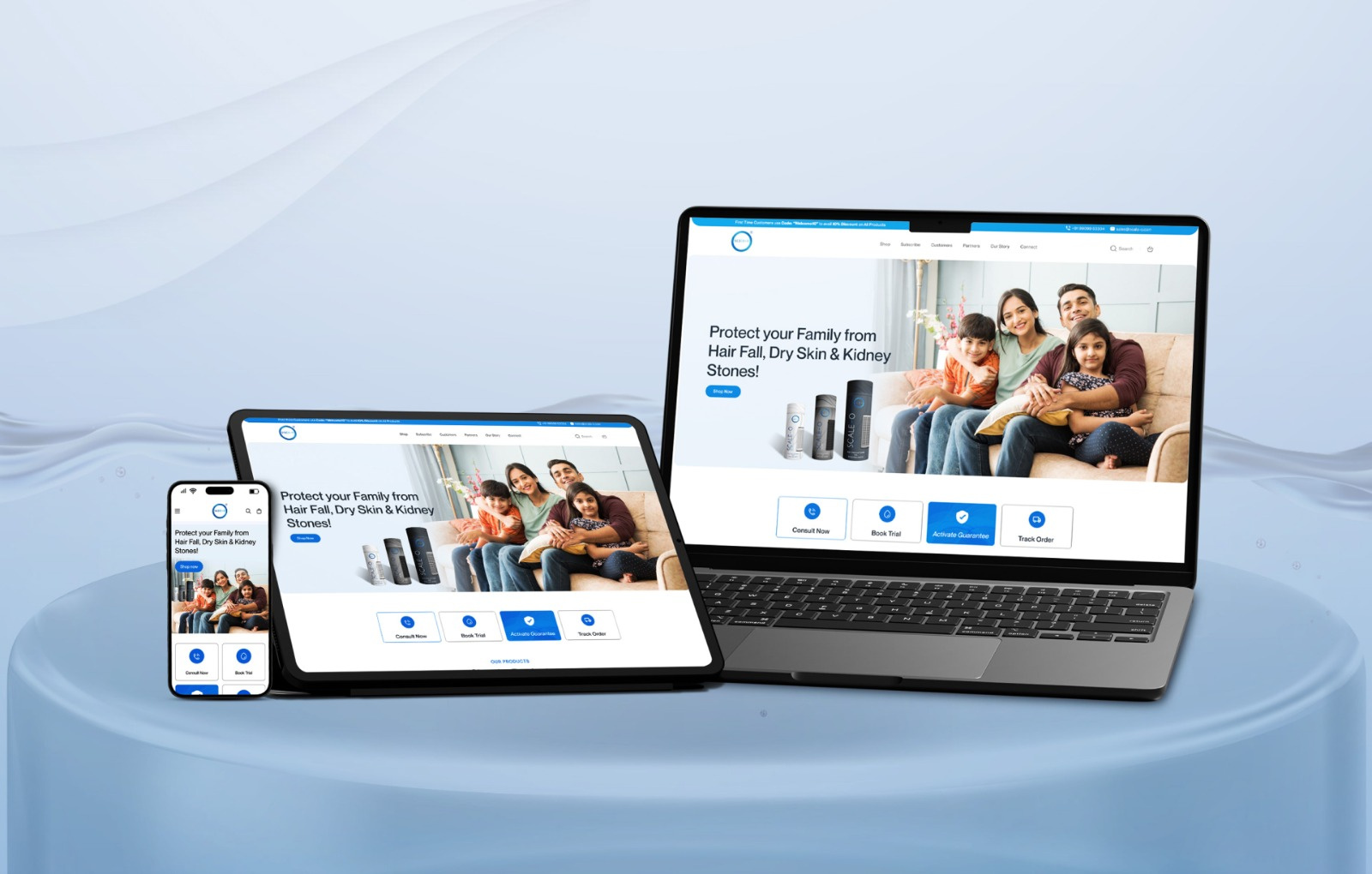 Example of Website Design And Devlopment 