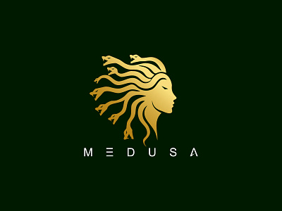 Medusa Logo animal logo animals branding design game gorgon logo graphic design illustration logo medusa medusa illustration medusa logo medusa logo design medusa of gorgon medusa vector logo snake hair logo snake logo strong