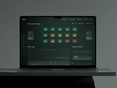 Splunk - Data Analytics Dashboard admin ai analytics app crm dashboard data design interface product saas service ui ux web