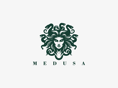 Medusa Logo branding design game gorgon gorgon logo graphic design illustration logo medusa medusa logo medusa logo design medusa warrior logo medusa woman snake hair snake hair women strong ui ux vector warrior logo