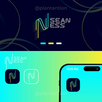 Nsean Ness graphic design logo