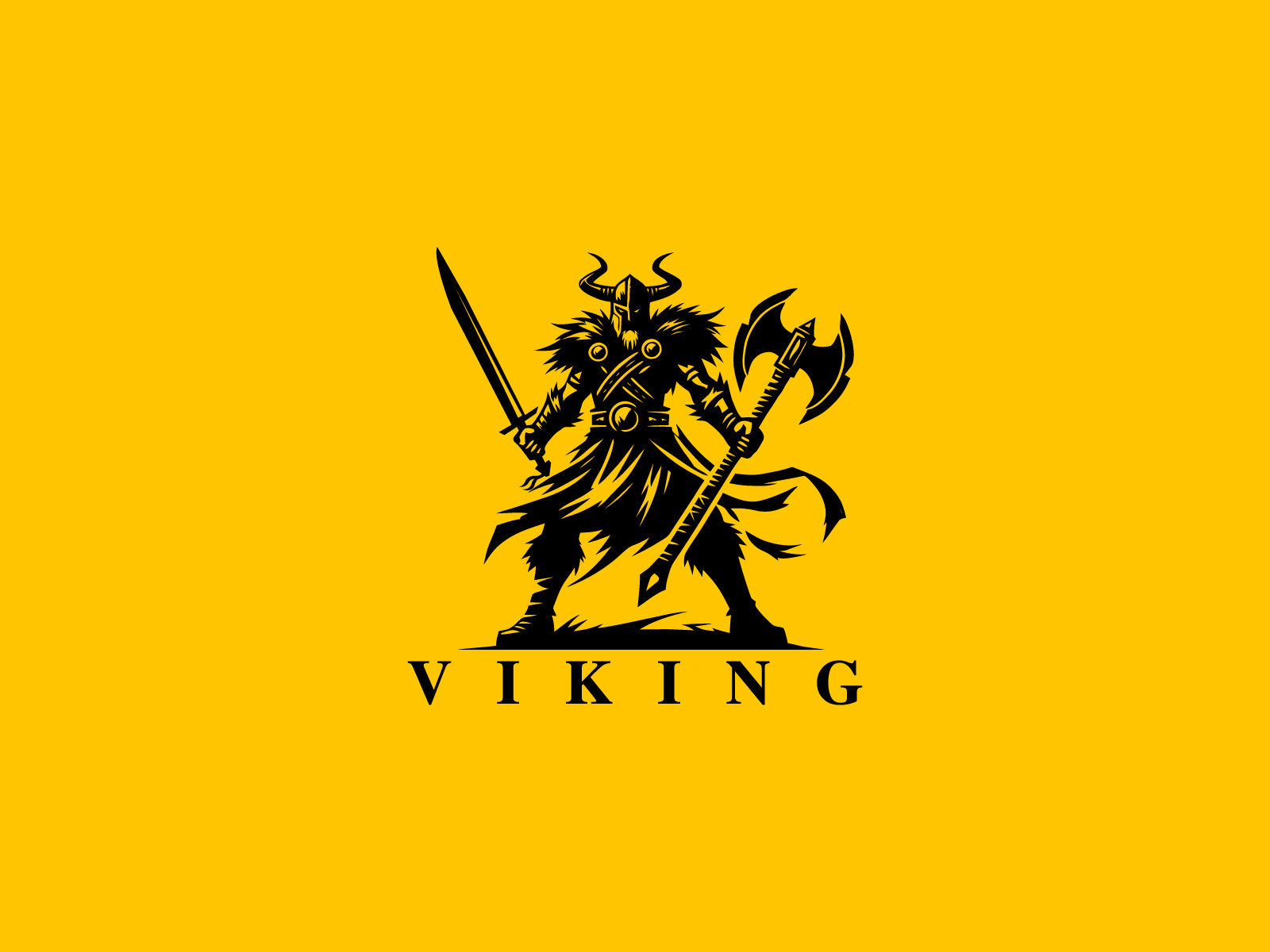 Example of We Will Create Custom Viking Logo