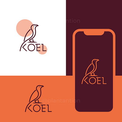 Koel graphic design logo