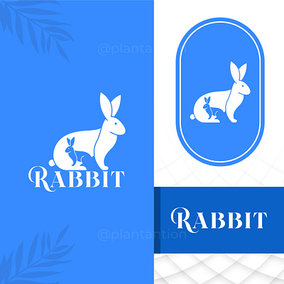 Rabbit graphic design logo