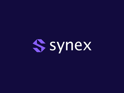 Synex - Logo Design abstract logo bold brand identity branding business logo clean custom logo futuristic letter s logo logo design logo inspiration logotype minimal logo modern s saas startup tech logo technology