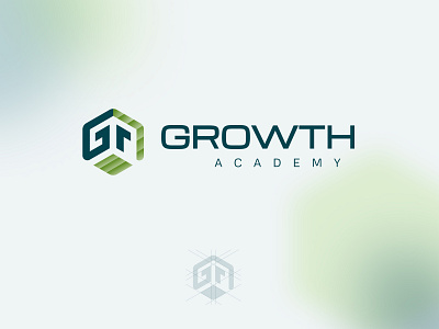 Logo Design for Growth Academy arrow logo branding business clever creative g letter logo graphic design green and blue logo growth logo initials logo logo logomark modern logo symbol upward arrow logo