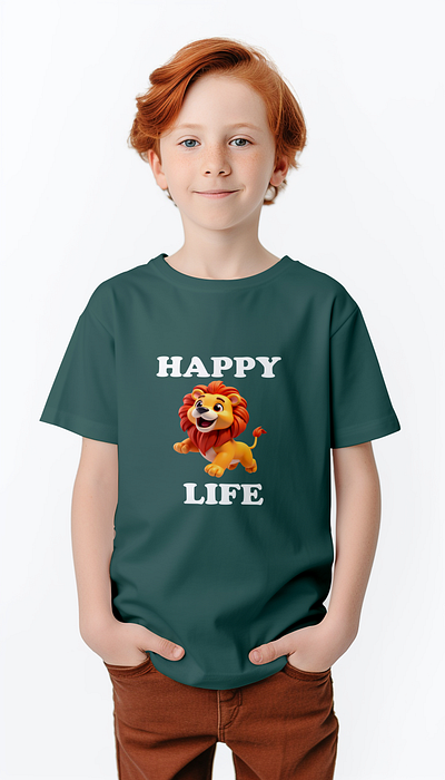 Happy Life T-shirt for KIDS kids kids t shirt t shirt