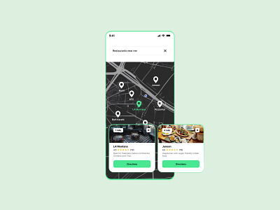 A Map Screen app design figma graphic design ui ux