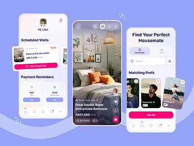 A Smooth Roommate-Finding Experience 🫂 🏠✨ accommodation apartment coliving findahome flat flatsharing house property realestateapp rentalapp rentapartment renting roommatefinder roommates