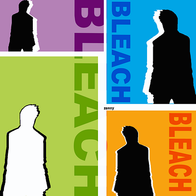 Bleach graphic design, frutiger metro art style anime bleach design fanart frutiger frutigermetro graphic design