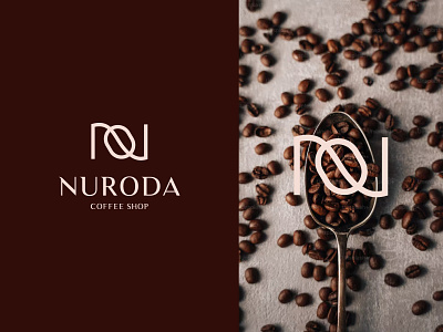 N letter coffee logo brand identity branding cafe coffee icon lettern logo logo design logos n nletter