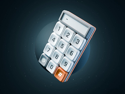 Keypad Animation 3d animation blender cgi diorama illustration motion motion graphics render tutorial