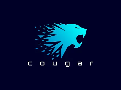 Cougar Logo animal animals animals logo branding cougar cougar logo cougar logo design cougars illustration lion logo lions panther panther logo panthers strong tiger tiger logo tiger logo design ui ux