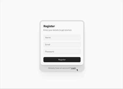 Dynamic Auth Form animation form login register ui