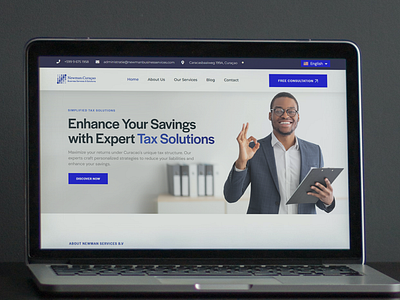 Tax Firm Website Design | Web Design branding finance firm website design graphic design minimal website design tax consultancy website design tax firm website design ui user experience design web design website design