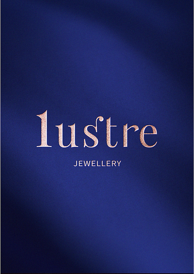 Lustre jewellery branding design graphic design illustration logo typography