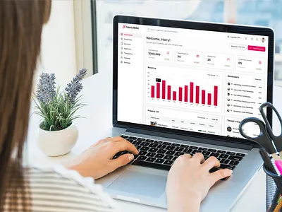 Property Motion app branding dashboard design graphic design illustration landing page logo mockups prototyping responsiveness ui user experience user interface ux webapp website
