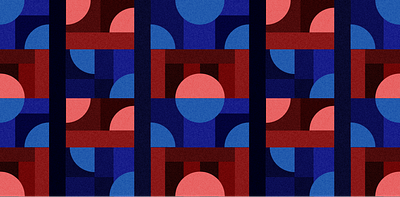 Abstract Red-Blue Pattern abstract blue graphic design red